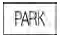 Electronic parking brake indicator red