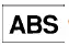 ABS warning light yellow