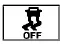 Vehicle Dynamic Control VDC OFF indicator light yellow