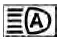 High Beam Assist indicator green