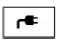 Plug-in charge indicator green