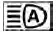 Green High Beam Assist indicator icon