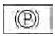 Electronic parking brake text indicator