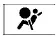 Supplemental air bag SRS warning light icon