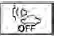 VSP OFF system warning icon