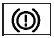 Electronic parking brake system warning icon